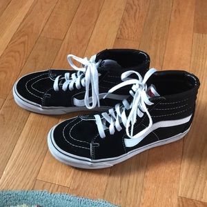 Vans High Top Skateboard Shoes